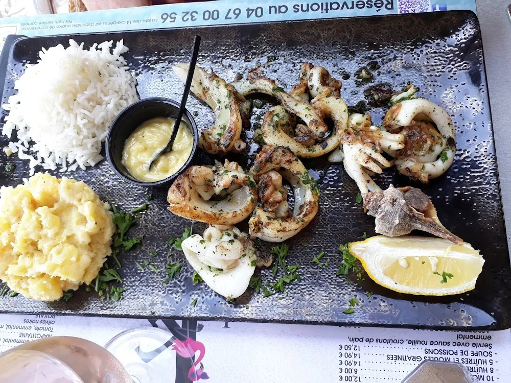 Seiche À la Plancha